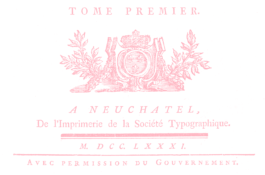 NOUVELLE BIBLIOTHÈQUE DE NEUCHÂTEL